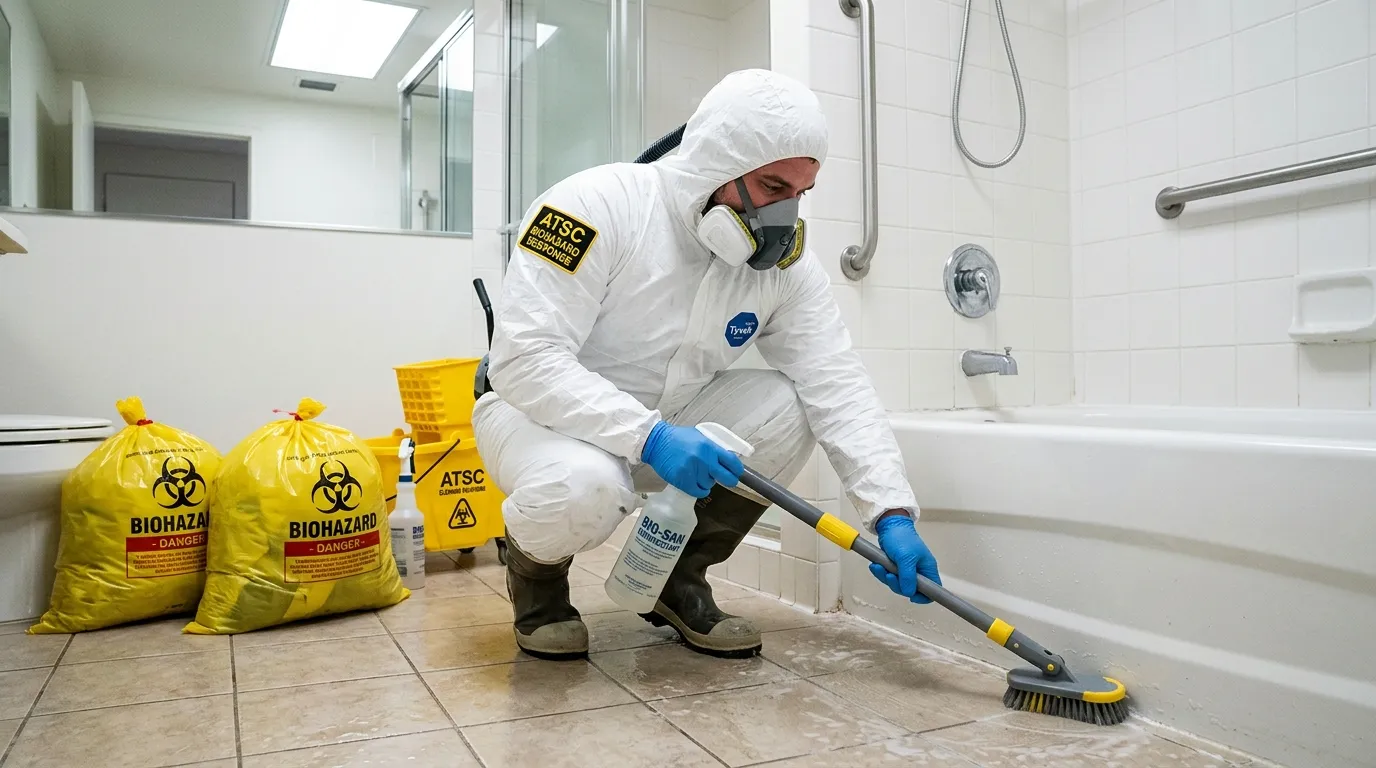 Decontamination equipment deployed for Blood Cleanup in Bennsville